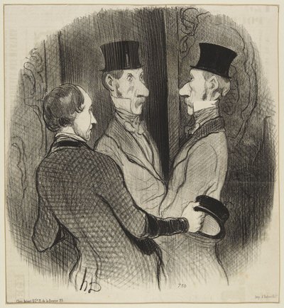 "Uusi hattu" tekijältä Honoré Daumier
