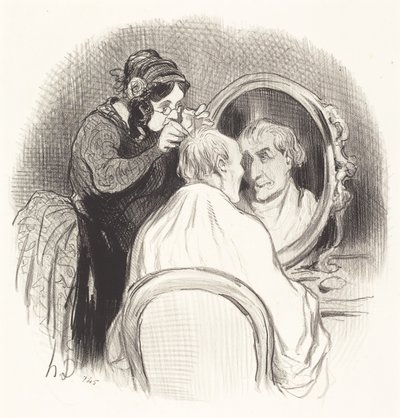 Liian nuori herrasmies tekijältä Honoré Daumier