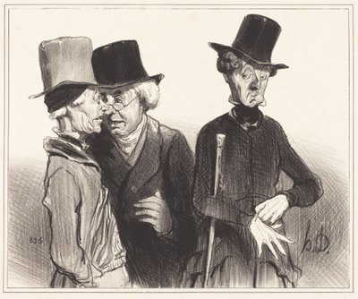 Kas vain! Sinusta on tullut koroillaeläjä, minusta lääkäri, hänestä... tekijältä Honoré Daumier