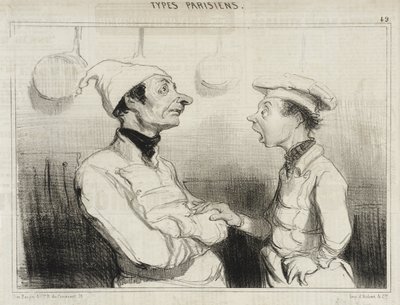Tiedättehän sen sienen, josta puhuitte... tekijältä Honoré Daumier