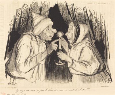 Mikään ei auta nuhaan niin kuin tämä... tekijältä Honoré Daumier