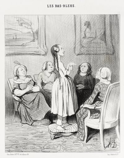 "... vaikka he kiroaisivat minut ..." tekijältä Honoré Daumier