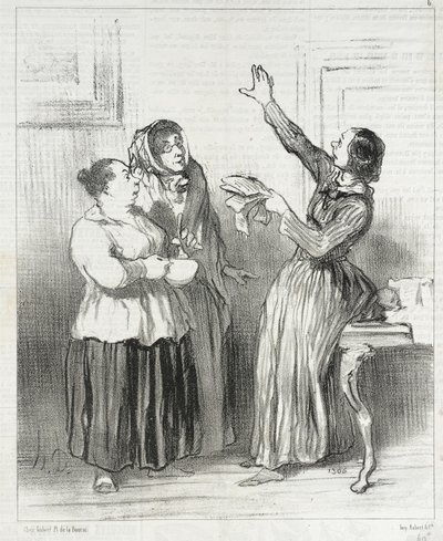 ...mikä on naisen asema nykyajan yhteiskunnassa... tekijältä Honoré Daumier