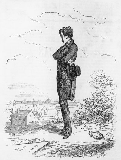 Adolphe Minard, Honore de Balzacin (1799-1850) kuvitus Hyvä liikemies (Le Faiseur), ranskalainen painos tekijältä Honore de Balzac