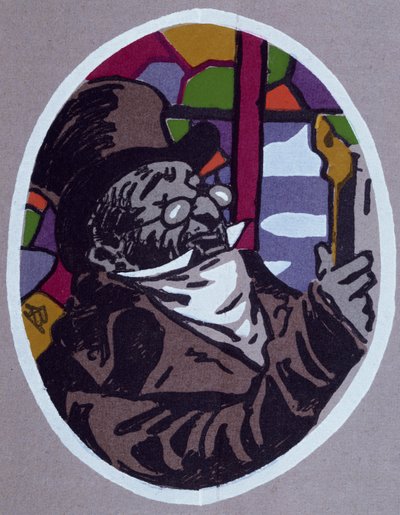 Le cousin Pons, karikatyyri Honore de Balzacin (1799-1850) romaaniin tekijältä Honore de Balzac