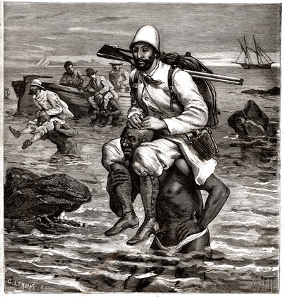 Louis Boussenard saapuu Tangeriin lentokoneen kyydissä... tekijältä Horace Castelli