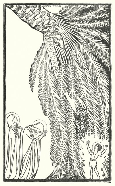 Pako Egyptiin (litografia) tekijältä Horace J. Knowles