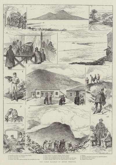Köysirata ylös Vesuvius-vuorelle tekijältä Horace Petherick