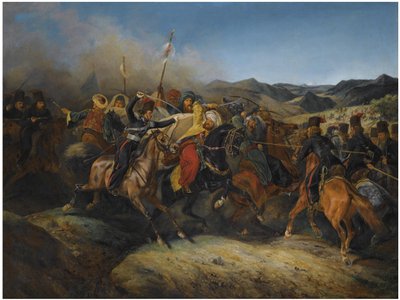 Kohtaus Venäjän-Turkin sodasta tekijältä Horace, Vernet