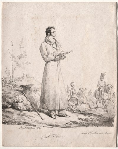 Antoine Charles Horace Vernet, nimeltään Carle tekijältä Emile Jean Horace Vernet