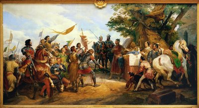 Bouvinesin taistelu tekijältä Horace Vernet