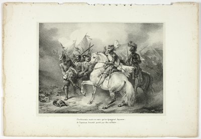 Käskin, mutta turhaan, että Joyeuse säästettäisiin... tekijältä Horace Vernet