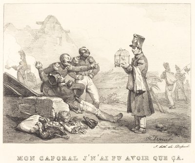 Korpraalini, voisin saada vain tämän tekijältä Emile Jean Horace Vernet