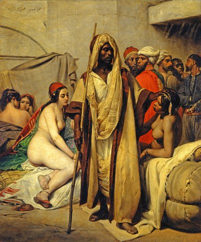 Orjamarkkinat tekijältä Horace Vernet