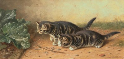 Kulma (öljy kankaalle) tekijältä Horatio Henry Couldery