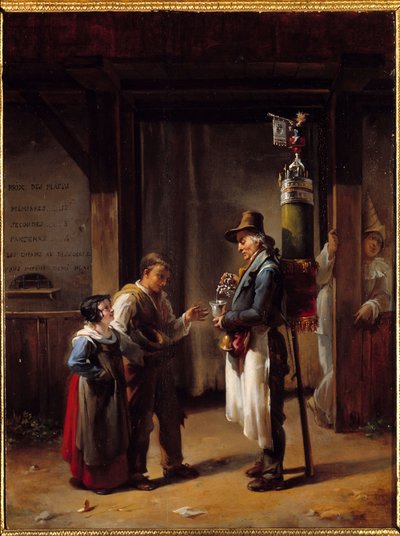 Coco-kauppias. Hortense Lecotin (1809-1868) maalaus tekijältä Hortense Lecot