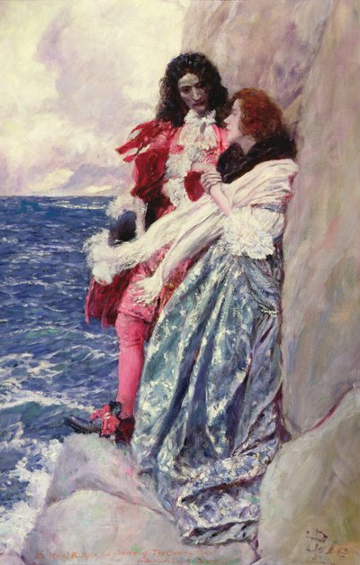 Keitä me olemme, että taivaan pitäisi tehdä vanhasta merestä lintuverkko?, James Branch Cabellin (1879-1958) teoksesta The Second Chance, julkaistu Harper