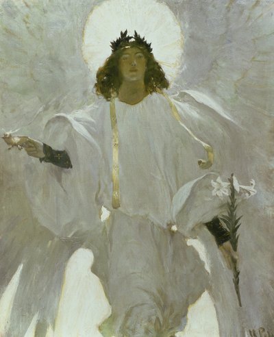 Miksi etsit eläviä kuolleiden joukosta?, 1905 tekijältä Howard Pyle
