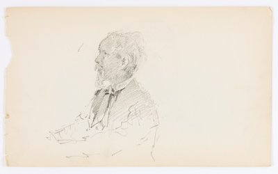 Nimetön (Parrakas miehen pää) tekijältä Howard Russell Butler