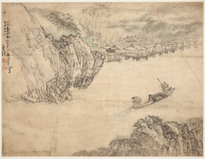 Maisemia ja hahmoja: Landscape tekijältä Huang Shen