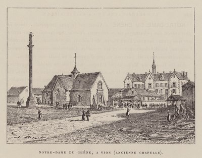 Notre-Dame Du Chene, A Vion, Ancienne Chapelle (kaiverrus) tekijältä Hubert Clerget