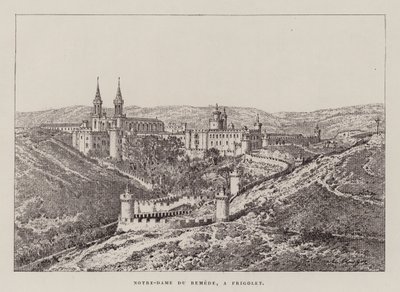 Notre-Dame Du Remede, Frigolet (kaiverrus) tekijältä Hubert Clerget