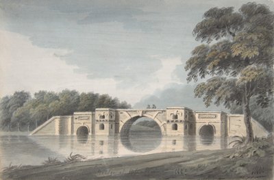 Blenheim Palace recto -silta, Yorkin katedraali, 1700-1800-luvulla. tekijältä Hubert Cornish