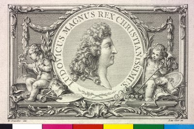 Ranskan kuningas Ludvig XIV tekijältä Hubert Francois Gravelot