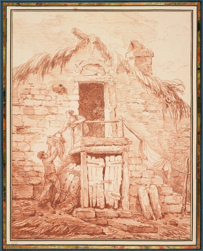 Kivimökki tekijältä Hubert Robert