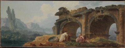 Kaaria raunioissa tekijältä Hubert Robert