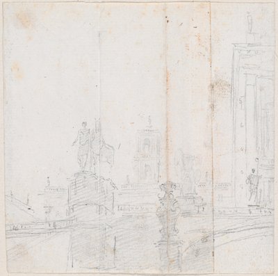 Capitoline Hill tekijältä Hubert Robert