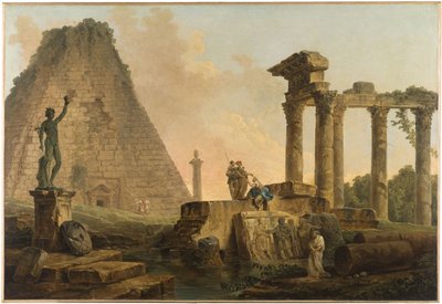 Roomalaiset rauniot tekijältä Hubert Robert