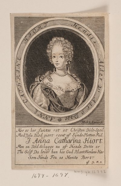 Anna Catharina Hjort tekijältä Hubert Schaten