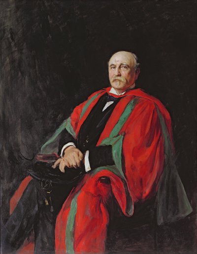Eversti T W Harding (öljy kankaalle) tekijältä Hubert von Herkomer