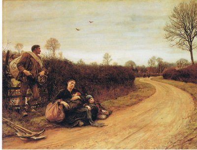 Vaikeat ajat tekijältä Hubert von Herkomer