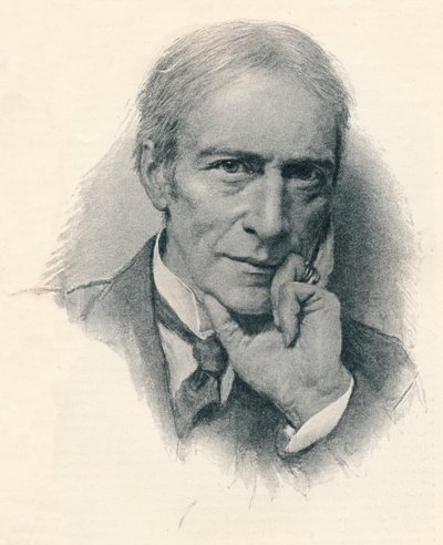 Omakuva, c1900 tekijältä Hubert von Herkomer