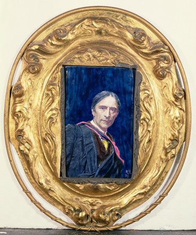 Taiteilijan omakuva, 1878 (öljy) tekijältä Hubert von Herkomer