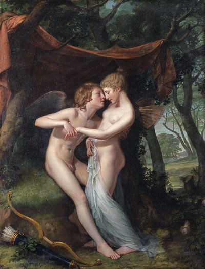 Italian kieli: Amor ja Psyche häälehdessä Amor ja Psyche häälehdessä tekijältä Hugh Douglas Hamilton