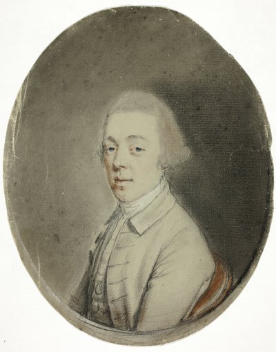 Miehen muotokuva tekijältä Hugh Douglas Hamilton