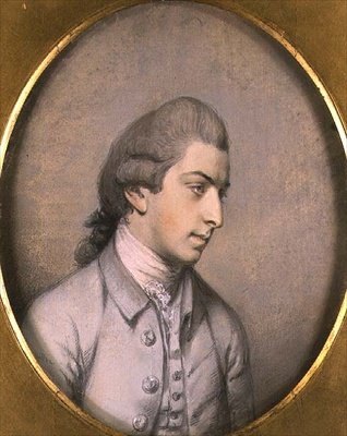 Sir Thomas Franklandin poika, laivaston amiraali (1717-84) tekijältä Hugh Douglas Hamilton