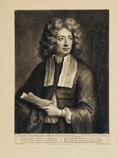Säveltäjä Arcangelo Corellin muotokuva 1653-1713, 1704 tekijältä Hugh Howard
