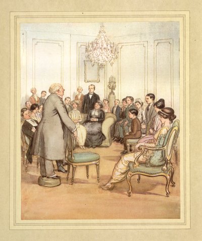 Puhuttu, J. M. Barrien teoksesta The Admirable Crichton tekijältä Hugh Thomson