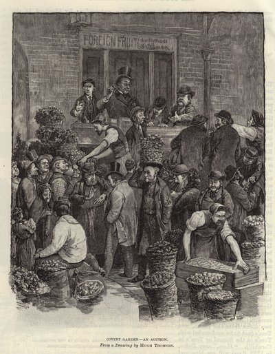 Covent Garden - huutokauppa tekijältä Hugh Thomson