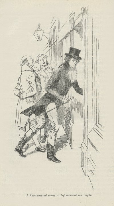 Olen mennyt moneen kauppaan välttääkseni näkösi, 1896 tekijältä Hugh Thomson