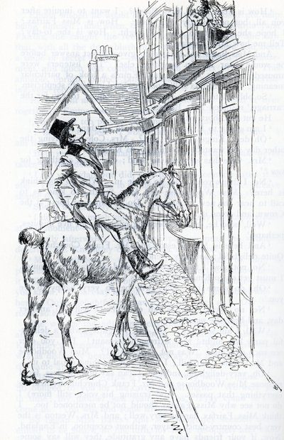 Kuvitus Jane Austenin "Emmalle" (kuva) tekijältä Hugh Thomson