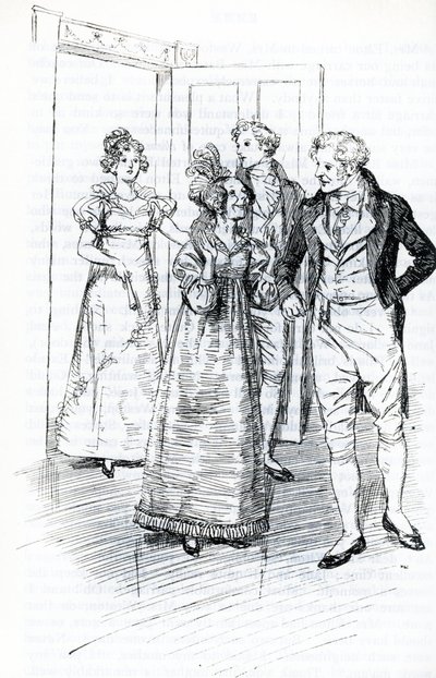 "The Ball at the Crown Inn" (kuva) tekijältä Hugh Thomson