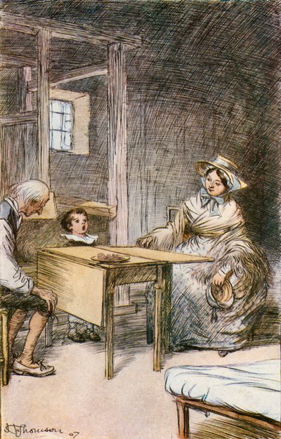 "Carril" (väri litho) tekijältä Hugh Thomson