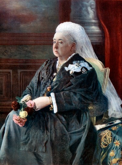 Kuningatar Victoria, 1800-luvun loppu, 1900-luku. tekijältä Hughes and Mullins