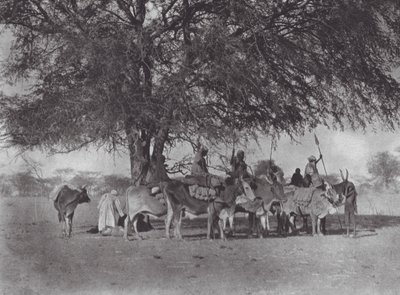 Afrikka: Valkoisella Niilillä (s/w-kuva). tekijältä Hugo Adolf Bernatzik