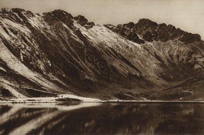 Meksiko: Nevado de Toluca, Estado Mejico (s/w-kuva). tekijältä Hugo Brehme
